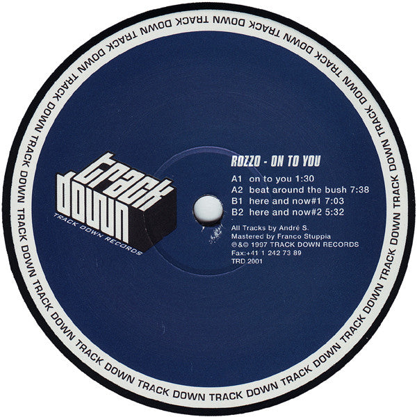 Rozzo : On To You (12")