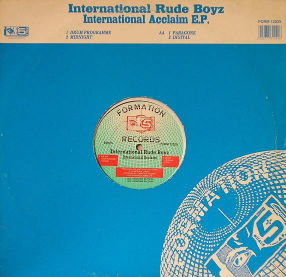 International Rude Boyz : International Acclaim E.P. (12", EP)