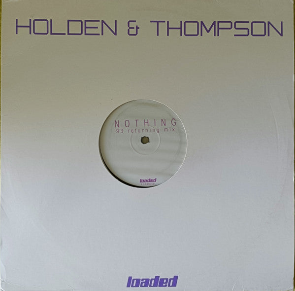James Holden & Julie Thompson : Nothing (12")