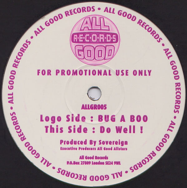 Sovereign : Bug A Boo / Do Well ! (12", Promo)