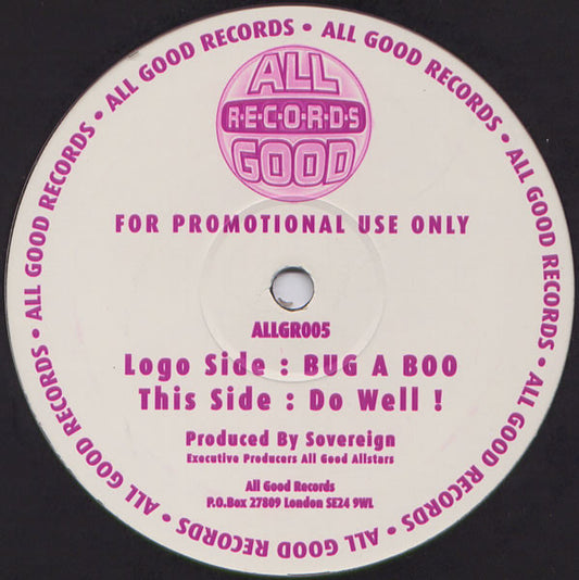Sovereign : Bug A Boo / Do Well ! (12", Promo)