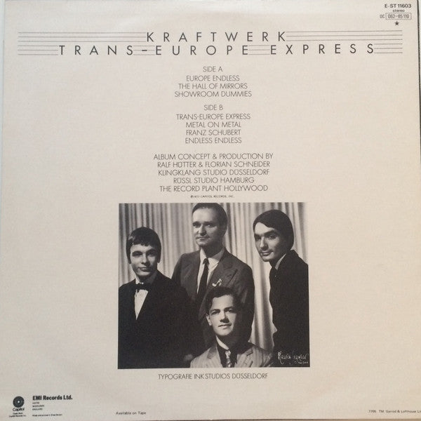 Kraftwerk : Trans Europe Express (LP, Album)
