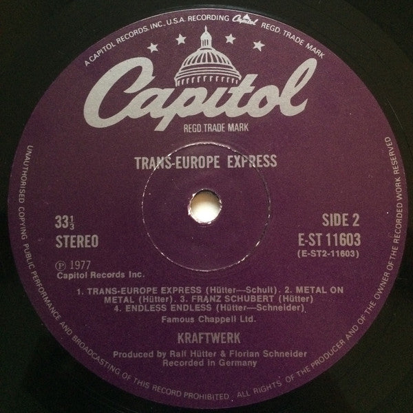 Kraftwerk : Trans Europe Express (LP, Album)