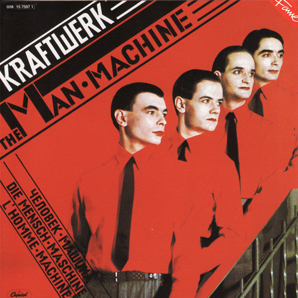 Kraftwerk : The Man Machine (LP, Album, RE)