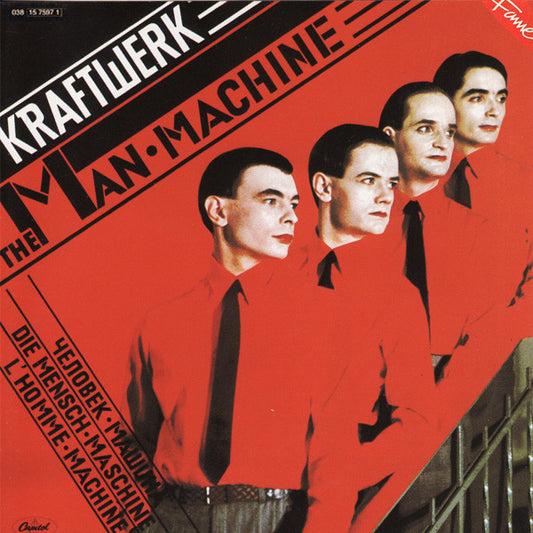 Kraftwerk : The Man Machine (LP, Album, RE)