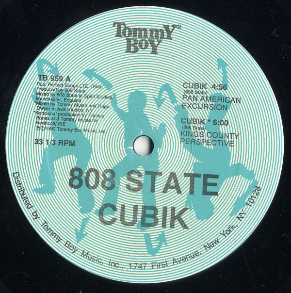 808 State : Cubik (12")