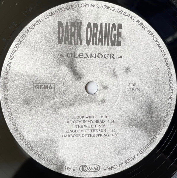 Dark Orange : Oleander (LP, Album)