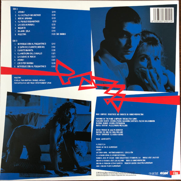Ennio Morricone : Atame! (Original Motion Picture Soundtrack) (LP, Album, Ltd, RM)