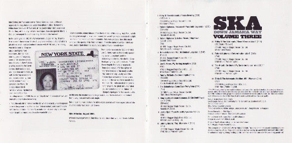 Various : Ska Down Jamaica Way Volume Three (CD, Comp)