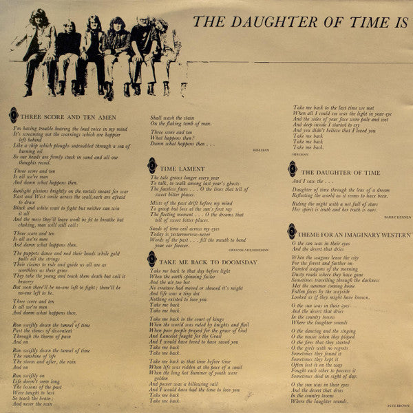 Colosseum : Daughter Of Time (LP, Album, RP, Gat)