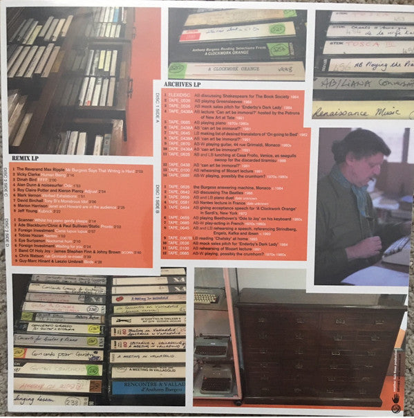 Anthony Burgess : Conversations With The Anthony Burgess Cassette Archive (1964-1993) (2xLP, Comp)