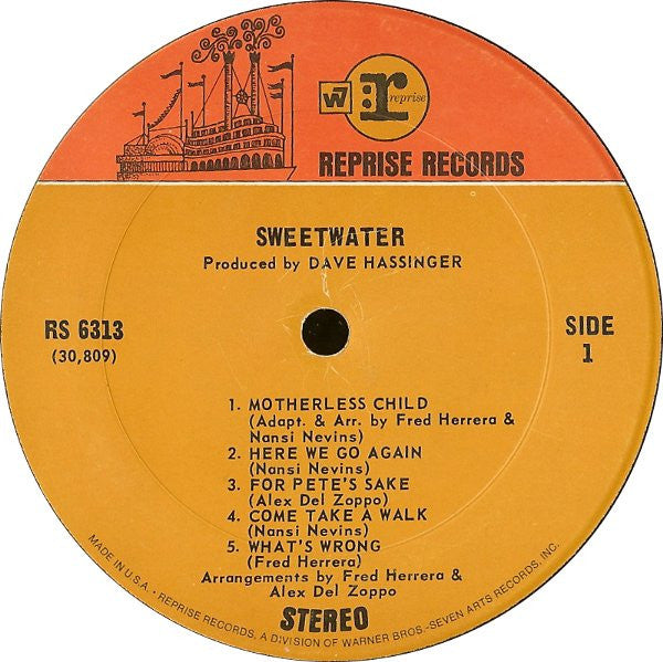 Sweetwater : Sweetwater (LP, Album, Pit)