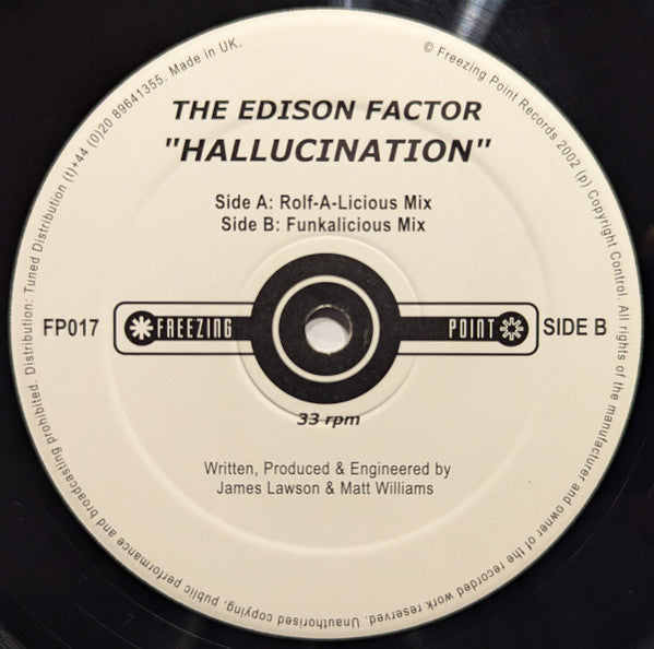 The Edison Factor : Hallucination (12")