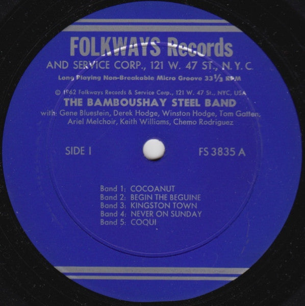 The Bamboushay Steel Band : The Bamboushay Steel Band (LP, Album)