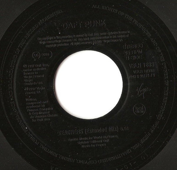 Daft Punk : Around The World (7", Jukebox)