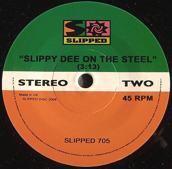 Slippy Dee vs. Sugar* : Tuxedo Rappin / Slippy Dee On The Steel (7", Unofficial)