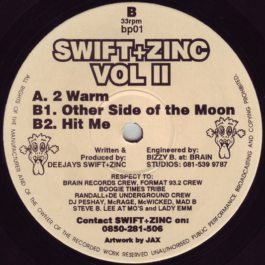 Swift+Zinc* : Vol II (12")