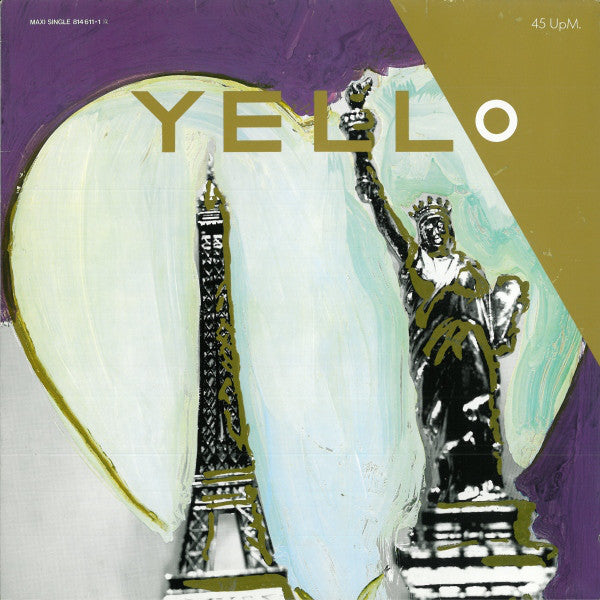 Yello : Lost Again (12", Maxi, Red)