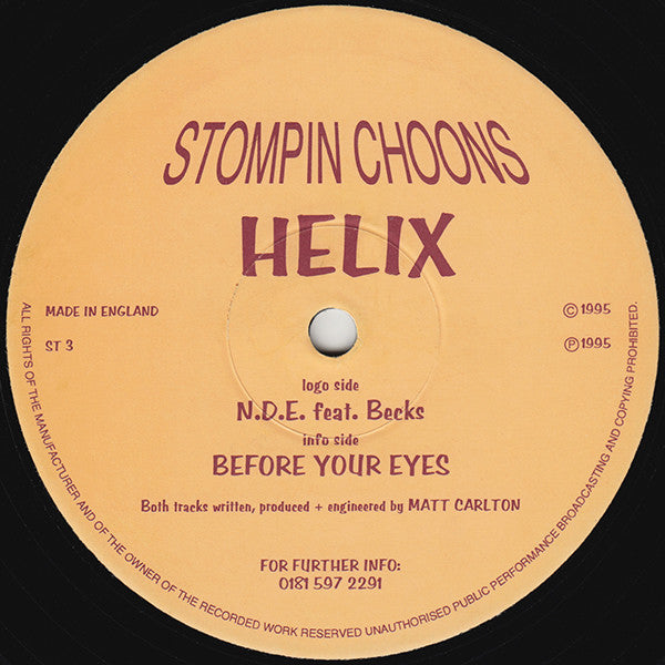 Helix : N.D.E. / Before Your Eyes (12")