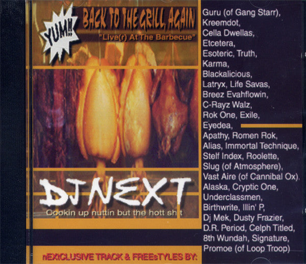 DJ Next (2) : Back To The Grill, Again (CDr, Mixed, Mixtape)