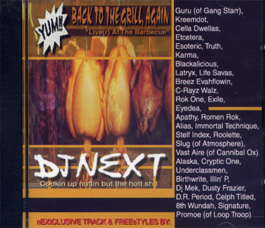 DJ Next (2) : Back To The Grill, Again (CDr, Mixed, Mixtape)