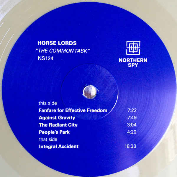 Horse Lords : The Common Task (LP, Album, Ltd, Gol)