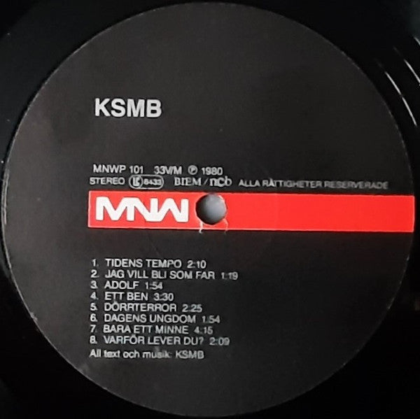 KSMB : Aktion (LP, Album, RE)