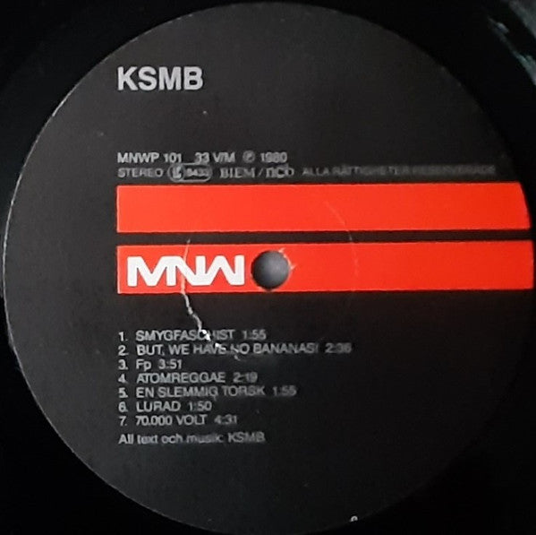 KSMB : Aktion (LP, Album, RE)