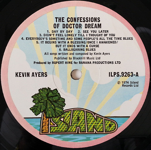 Kevin Ayers : The Confessions Of Dr. Dream And Other Stories (LP, Album, Emb)