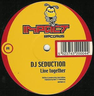 DJ Seduction : Live Together / Is This Real (12", RE)