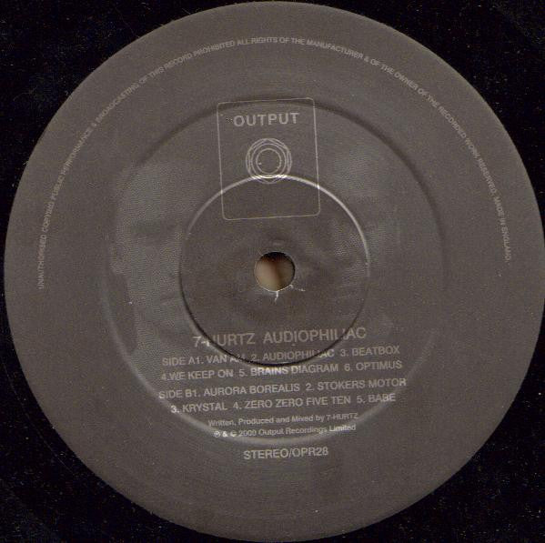 7 Hurtz : Audiophiliac (LP, Album)