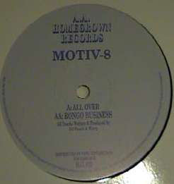Motiv-8 (2) : All Over / Bongo Business (12")