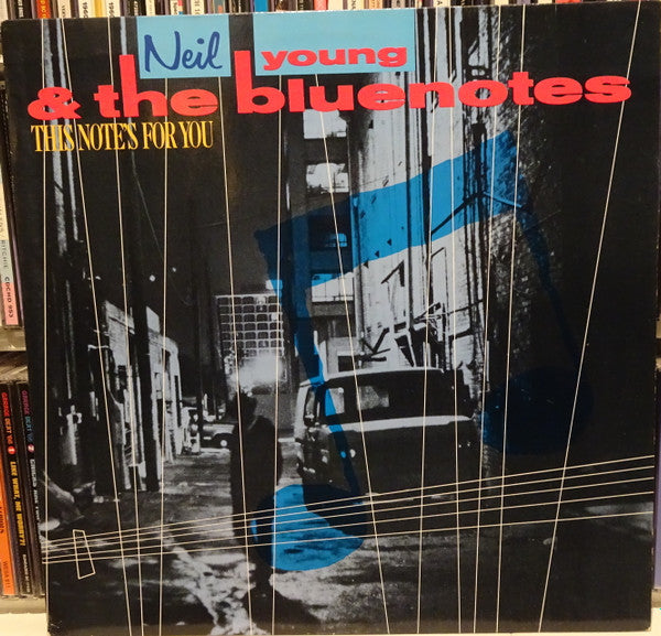 Neil Young & The Bluenotes (5) : This Note's For You (LP, Album)