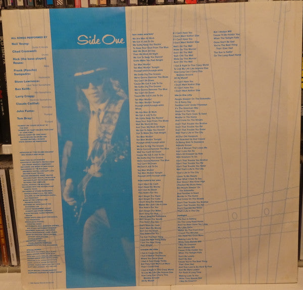 Neil Young & The Bluenotes (5) : This Note's For You (LP, Album)