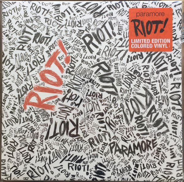 Paramore : Riot! (LP, Album, Ltd, Whi)