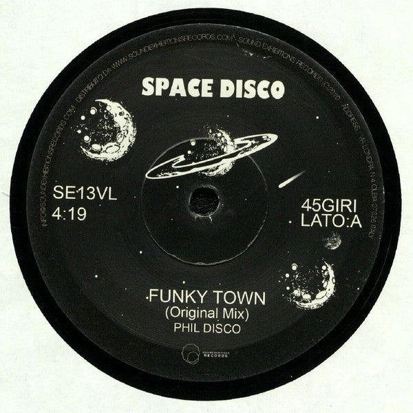 Phil Disco : Funky Town / Space Disco (7")