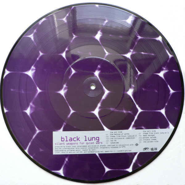 Black Lung : Silent Weapons For Quiet Wars (LP, Album, Ltd, Pic, RE)