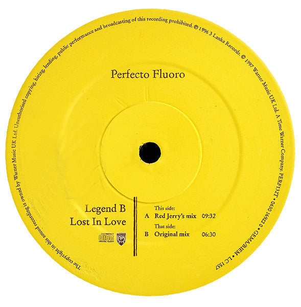 Legend B : Lost In Love (12")