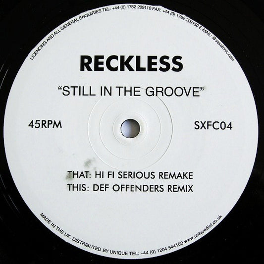 Reckless : Still In The Groove (12")
