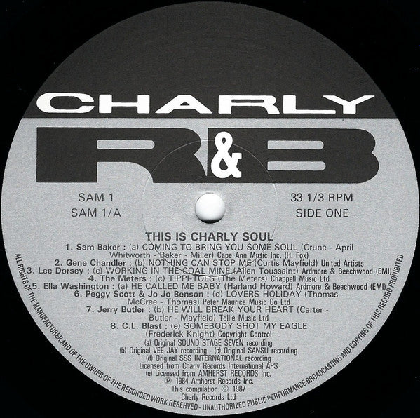 Various : This Is Charly Soul (LP, Comp, Ltd)