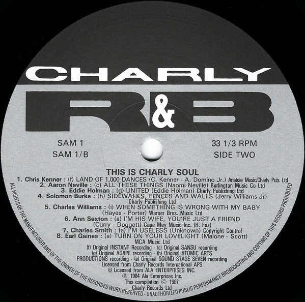 Various : This Is Charly Soul (LP, Comp, Ltd)
