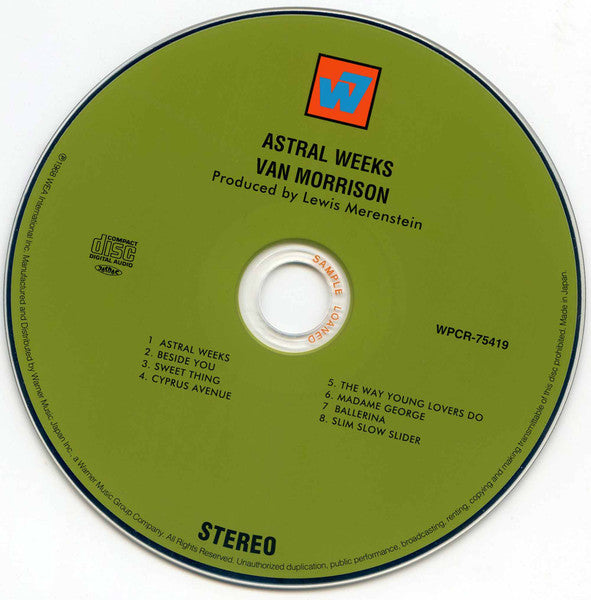 Van Morrison = Van Morrison : Astral Weeks = アストラル・ウィークス (CD, Album, Promo, RE, RM)