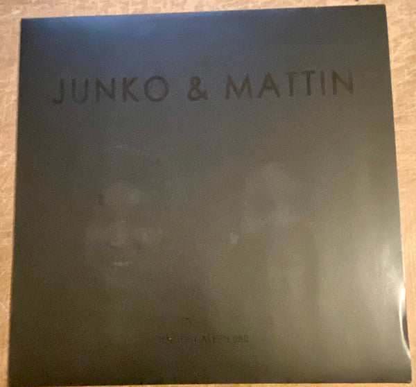 Junko & Mattin : Junko & Mattin (LP)