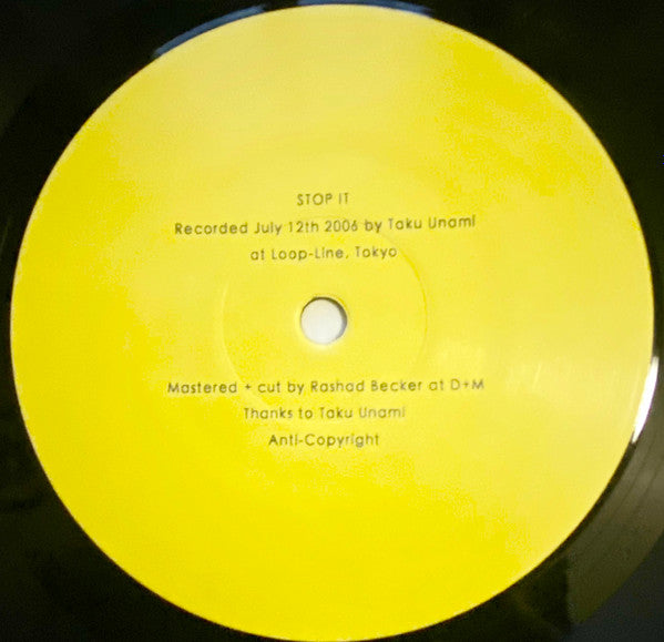 Junko & Mattin : Junko & Mattin (LP)