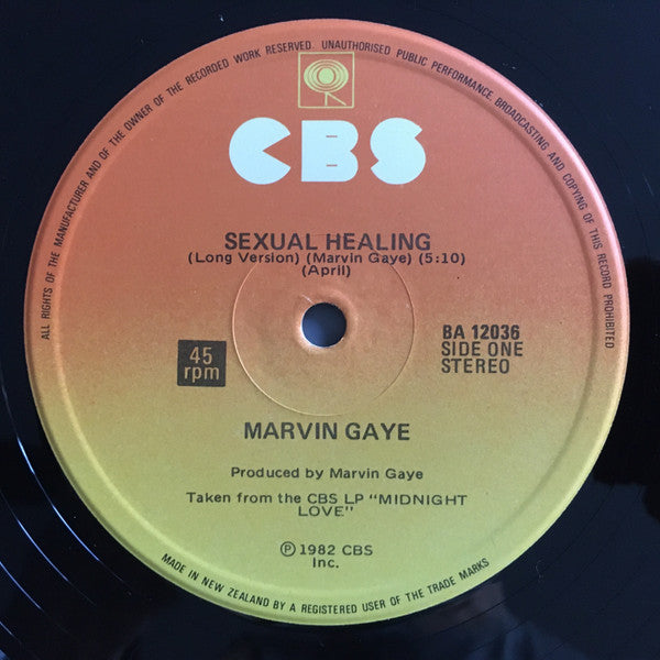 Marvin Gaye : Sexual Healing (12", Single)