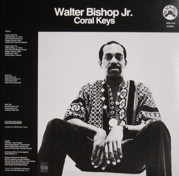 Walter Bishop Jr.* : Coral Keys (LP, Album, RE)