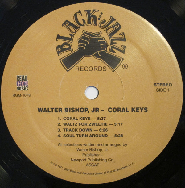 Walter Bishop Jr.* : Coral Keys (LP, Album, RE)