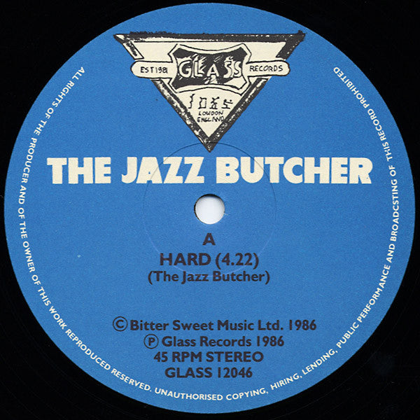 The Jazz Butcher : Hard (12")