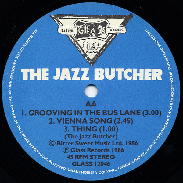 The Jazz Butcher : Hard (12")