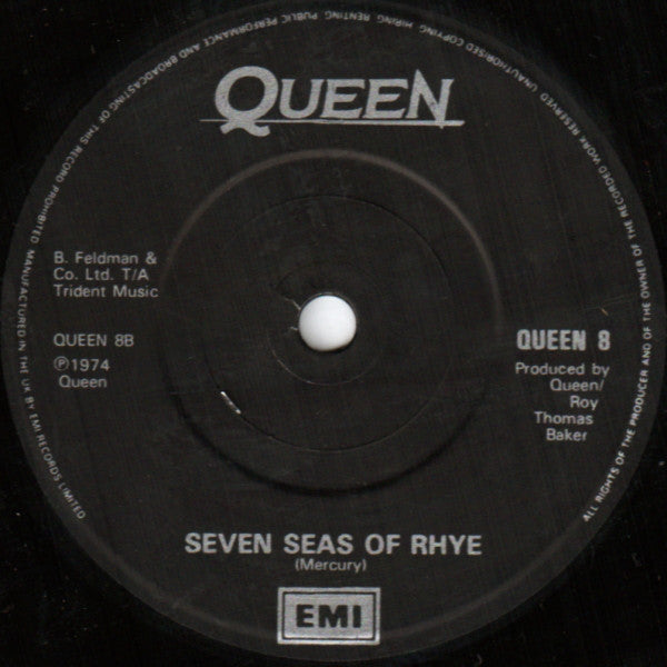 Queen : Friends Will Be Friends (7", Single, Car)